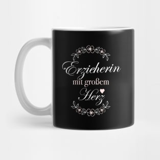 Erzieherin mit großem Herz Mug